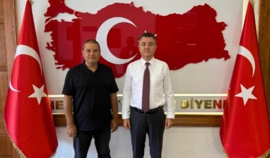 AKSAÇLILAR GENEL BAŞKANI BEREKET ZİYARETLERİNE DEVAM EDİYOR